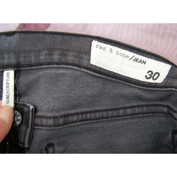 New rag & bone High Waist cropped Flare Jeans 30 - Picture 6 of 8